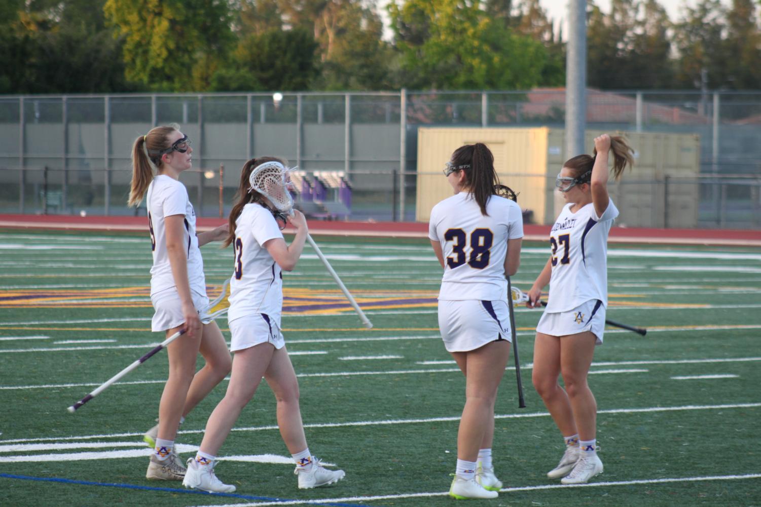 Girls Varsity Lacrosse in NCS Semifinals vs. Oak Ridge