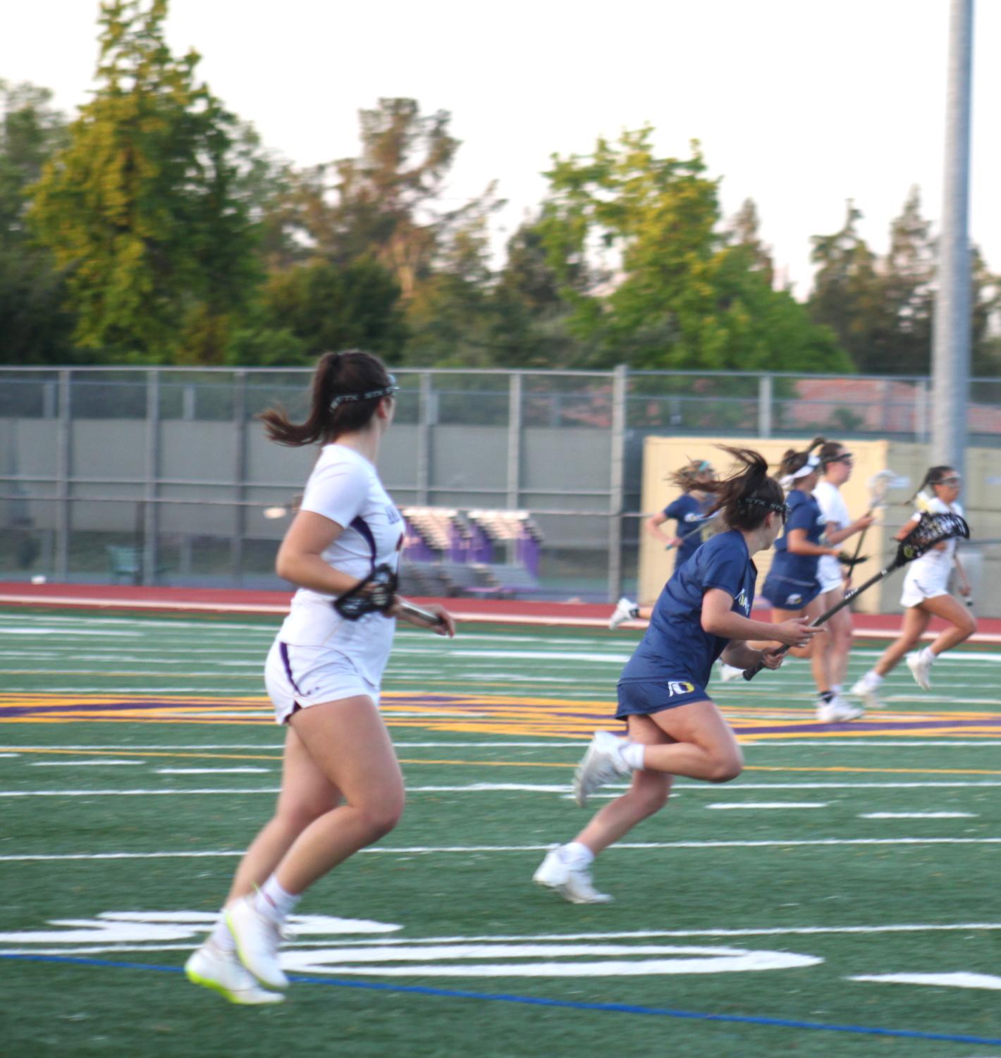 Girls Varsity Lacrosse in NCS Semifinals vs. Oak Ridge