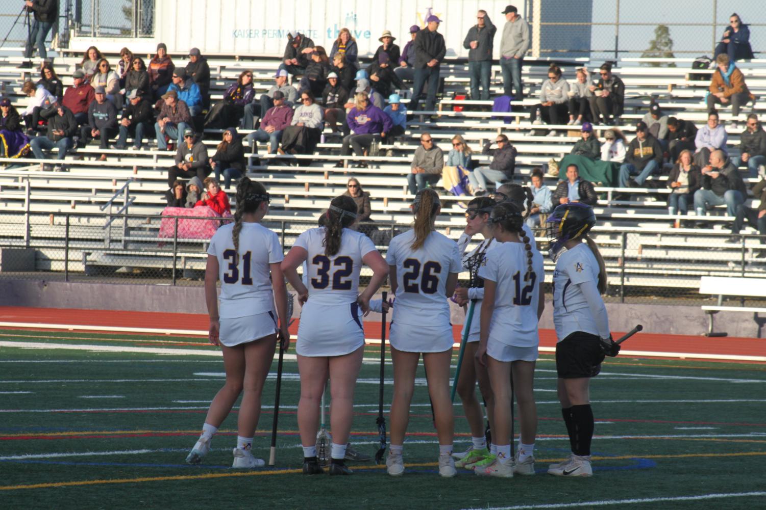 Girls Varsity Lacrosse in NCS Semifinals vs. Oak Ridge
