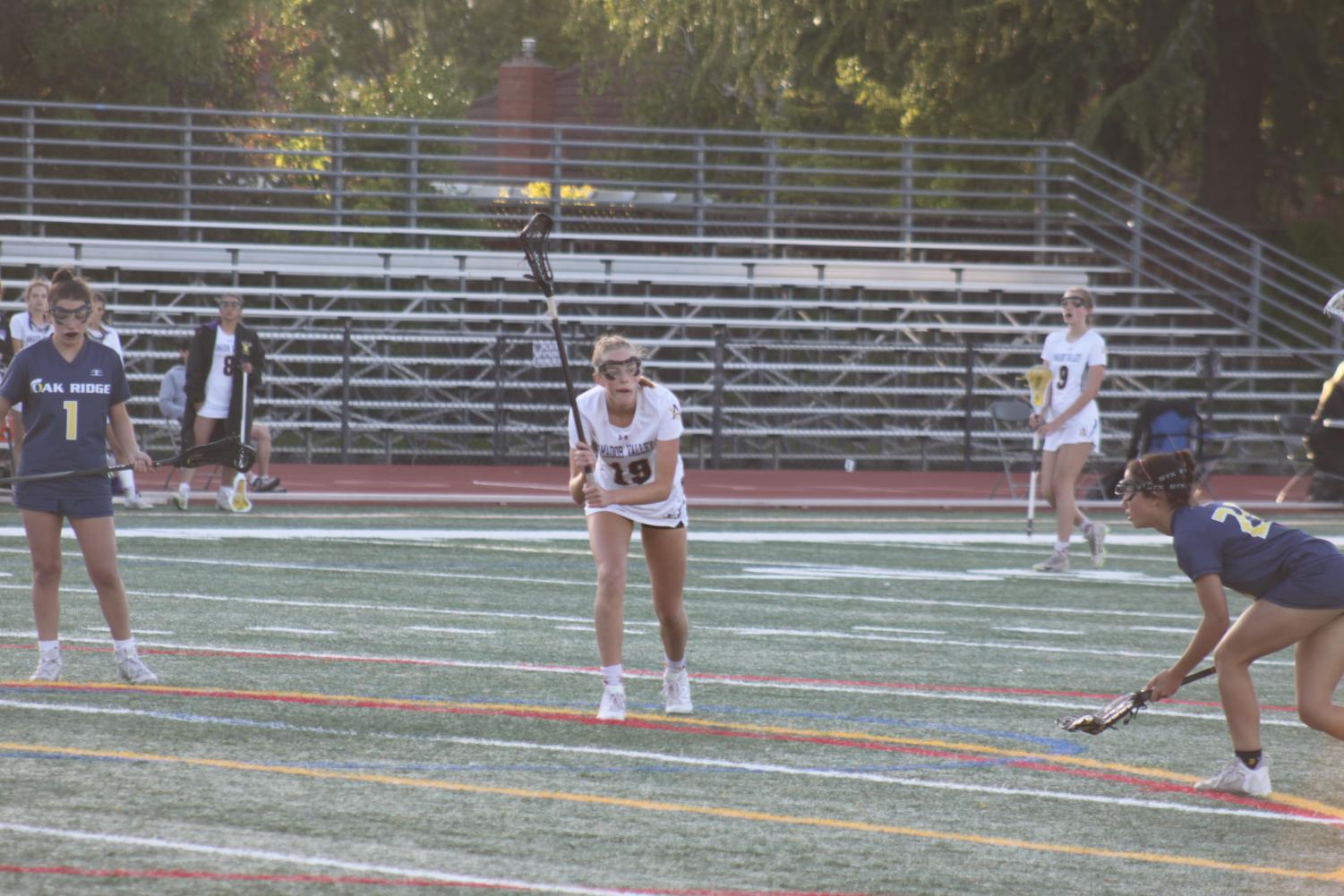 Girls Varsity Lacrosse in NCS Semifinals vs. Oak Ridge