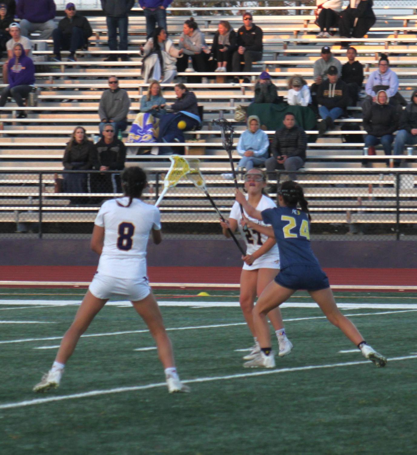 Girls Varsity Lacrosse in NCS Semifinals vs. Oak Ridge