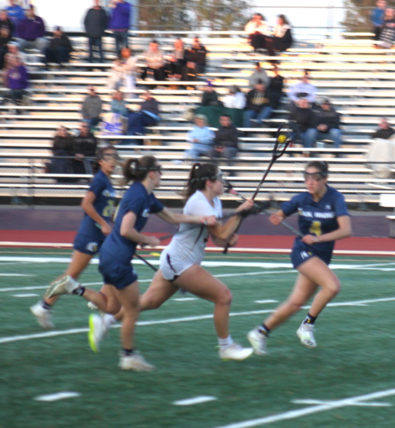 Girls Varsity Lacrosse in NCS Semifinals vs. Oak Ridge