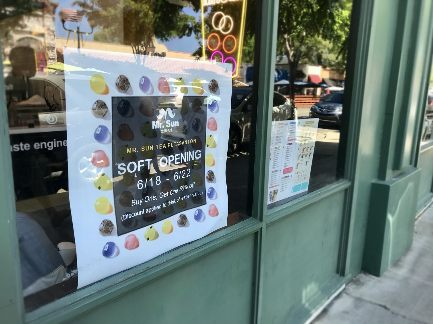 Mr. Sun Tea opens in downtown Pleasanton after months of preparation
