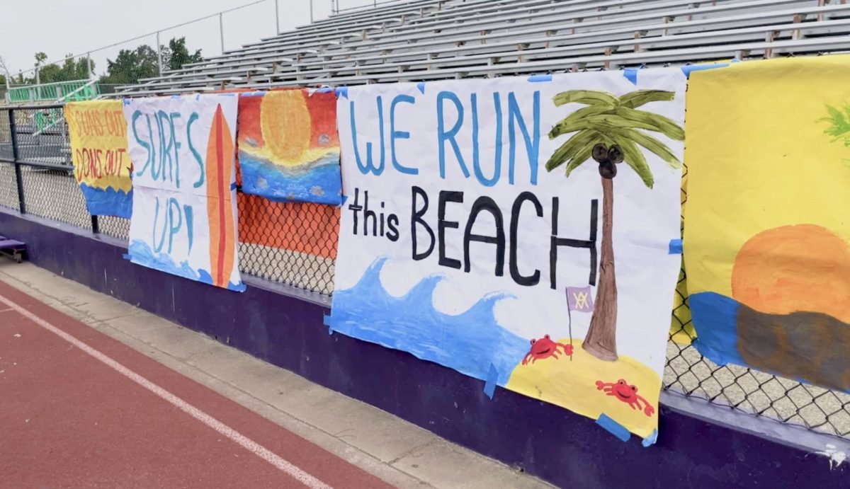 Prior to the event, the AV Leadership Team created and displayed a multitude of posters to get students excited for the Aloha Rally.