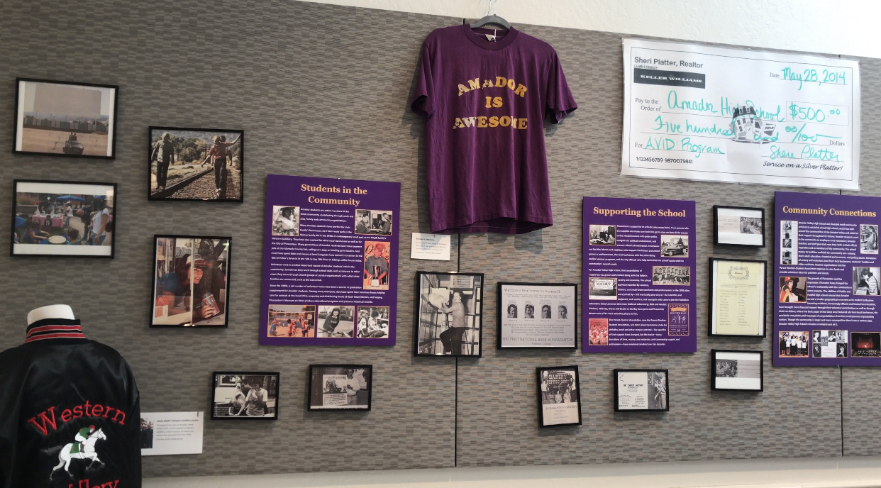 Centennial extravaganza: Amador's 100 years in one room