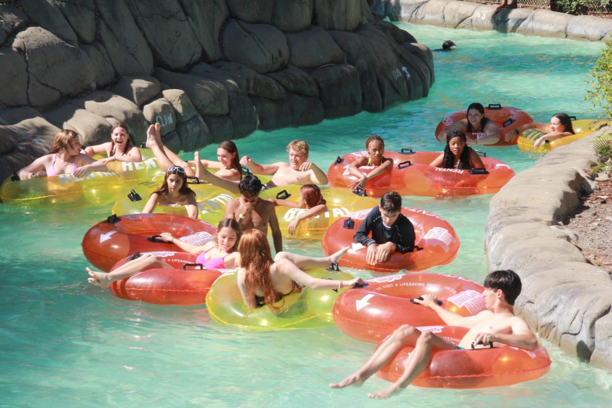 As per tradition, several local schools booked out the Six Flags Hurricane Harbor waterpark to host their 2023 Senior Picnic.