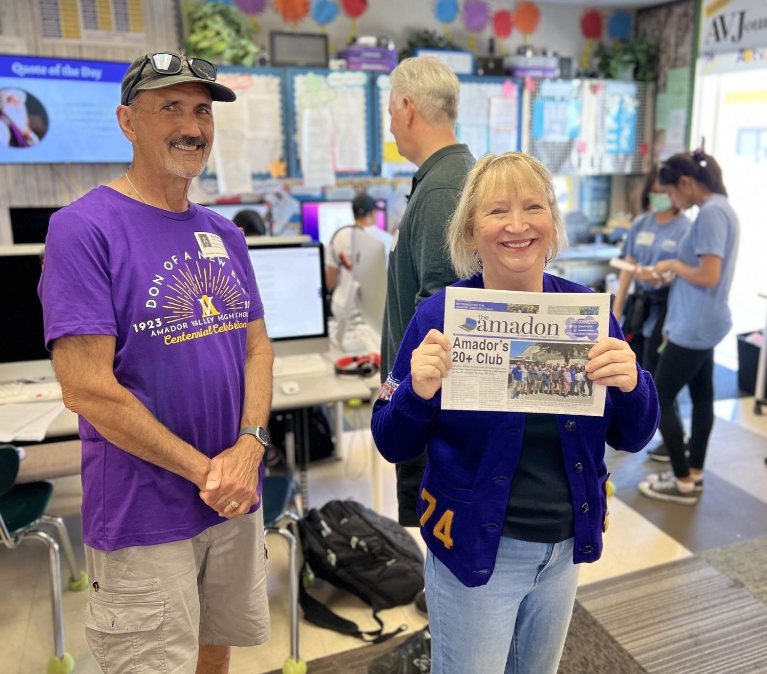 AV Alums tour Amador's campus after decades of change