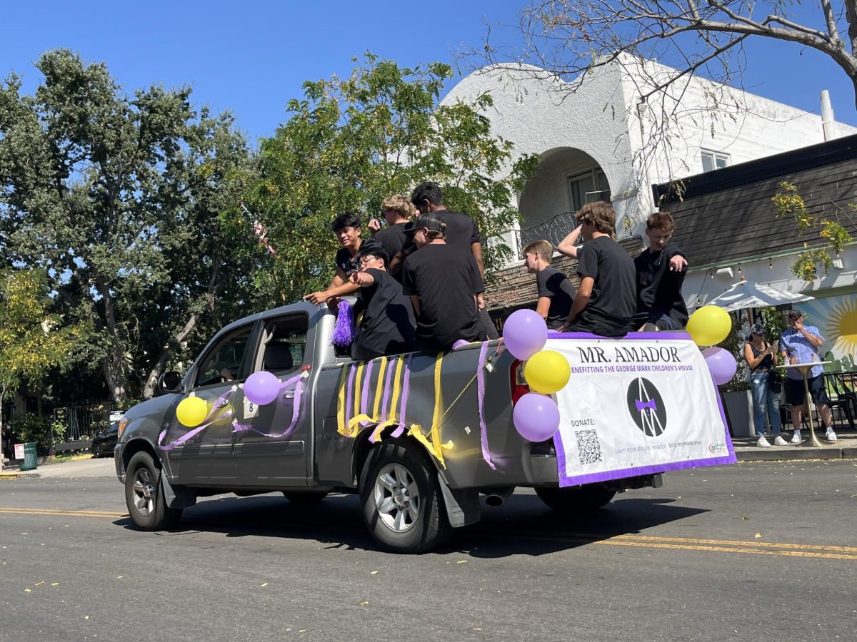 The Mr. Amador boys dazzle the audience at the tail end of the parade. 