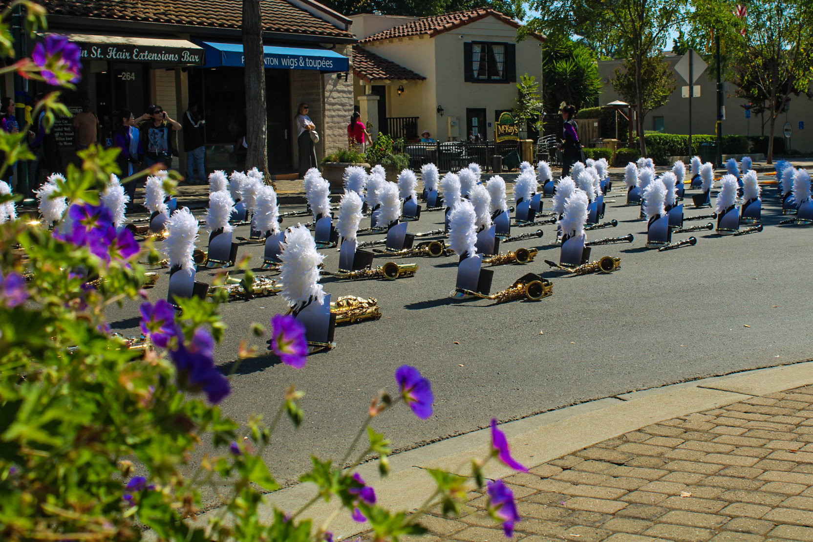 The centennial parade in pictures