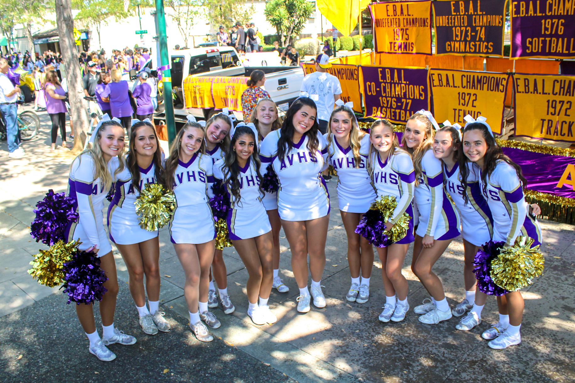 The centennial parade in pictures