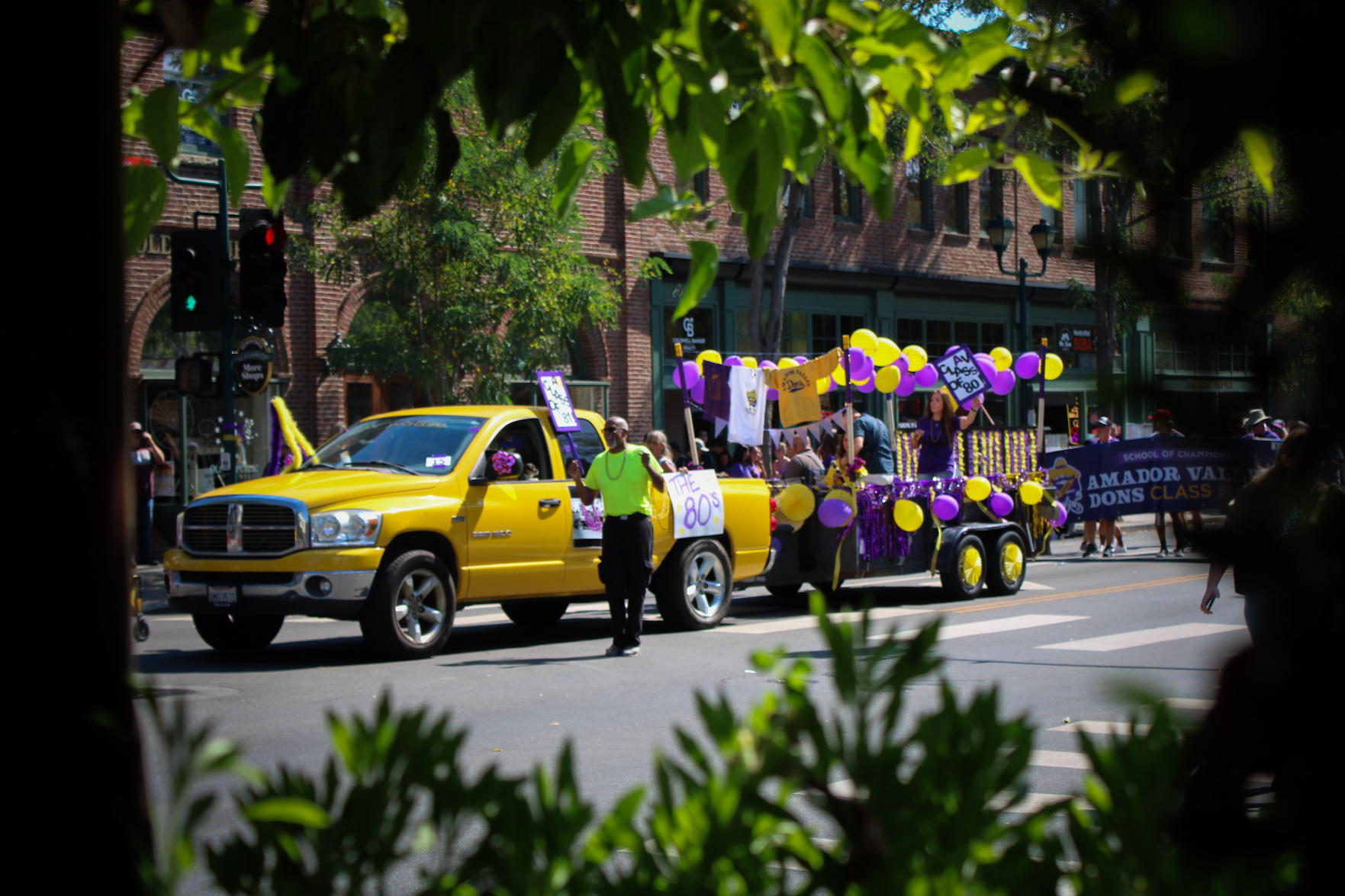 The centennial parade in pictures