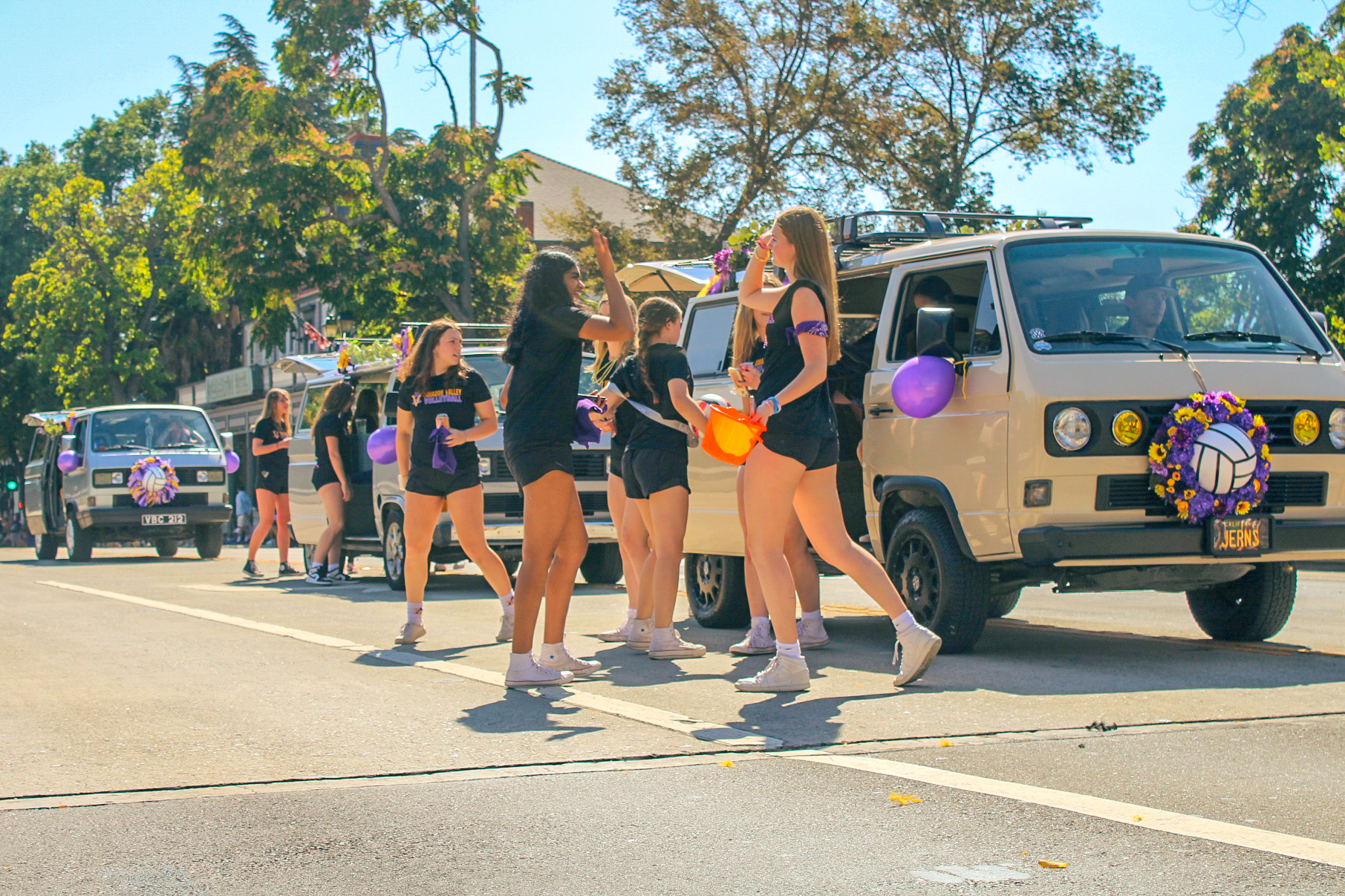 The centennial parade in pictures