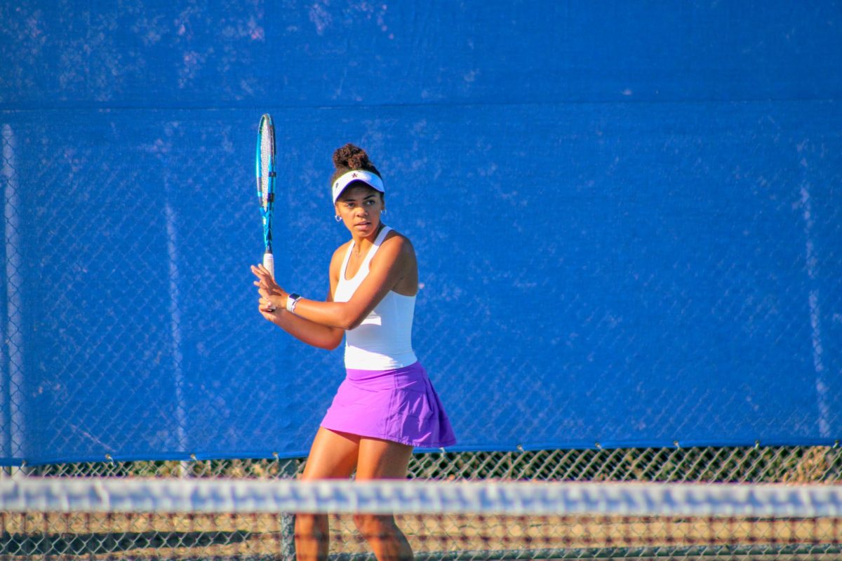 Montana Parkinson-Lubold ('24) visualizes her win.
