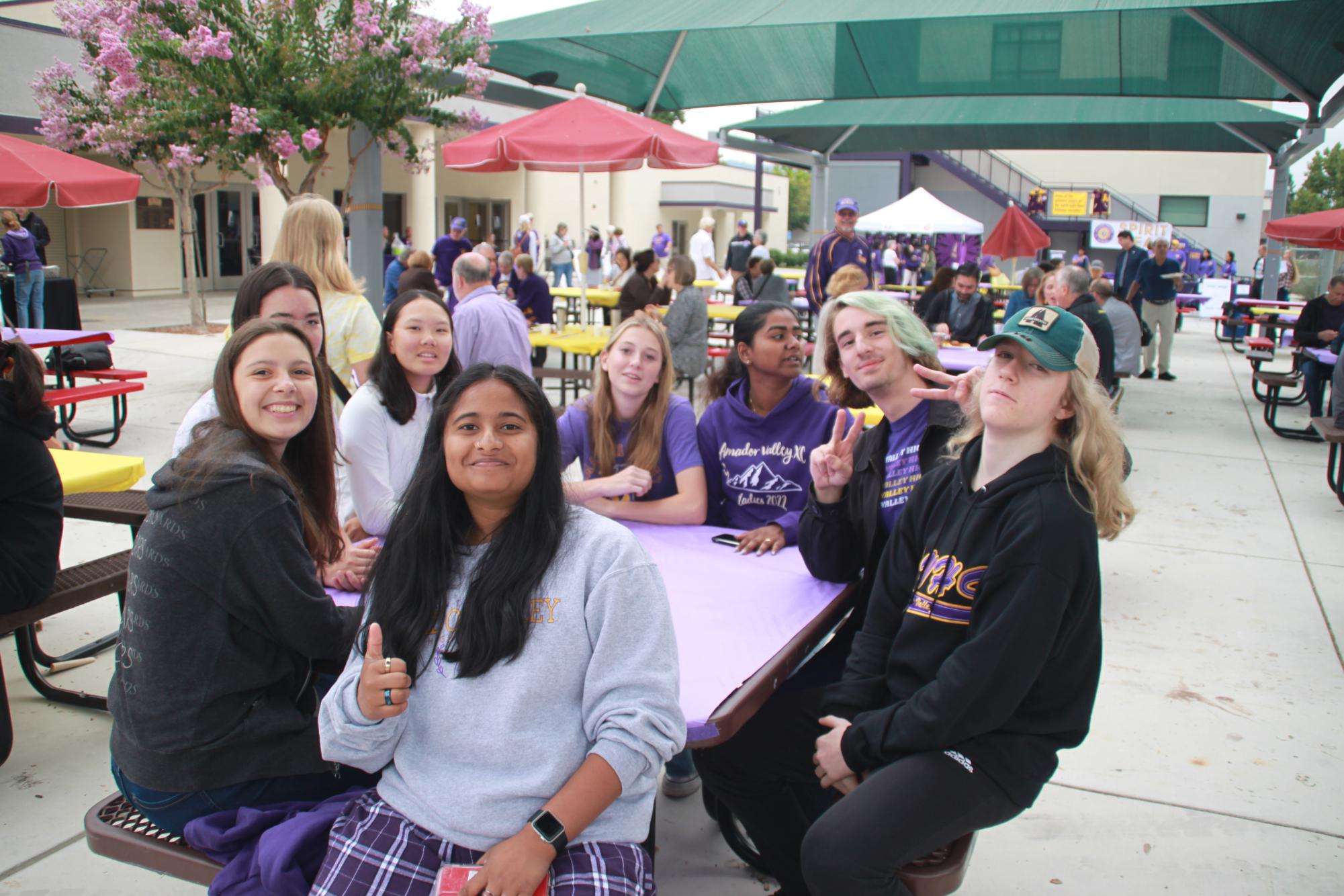 Through photos: Alums, students, and staff enjoy a pancake breakfast at Amador