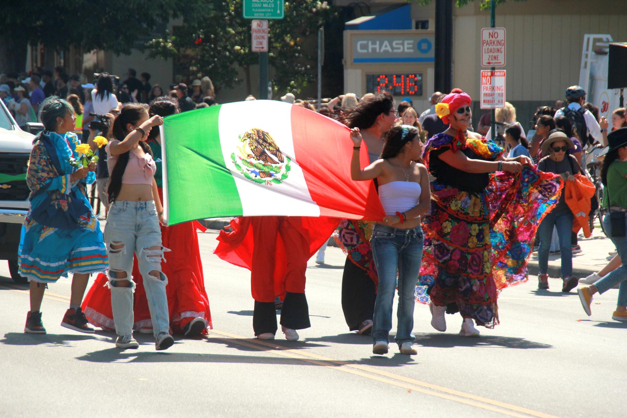 The centennial parade in pictures