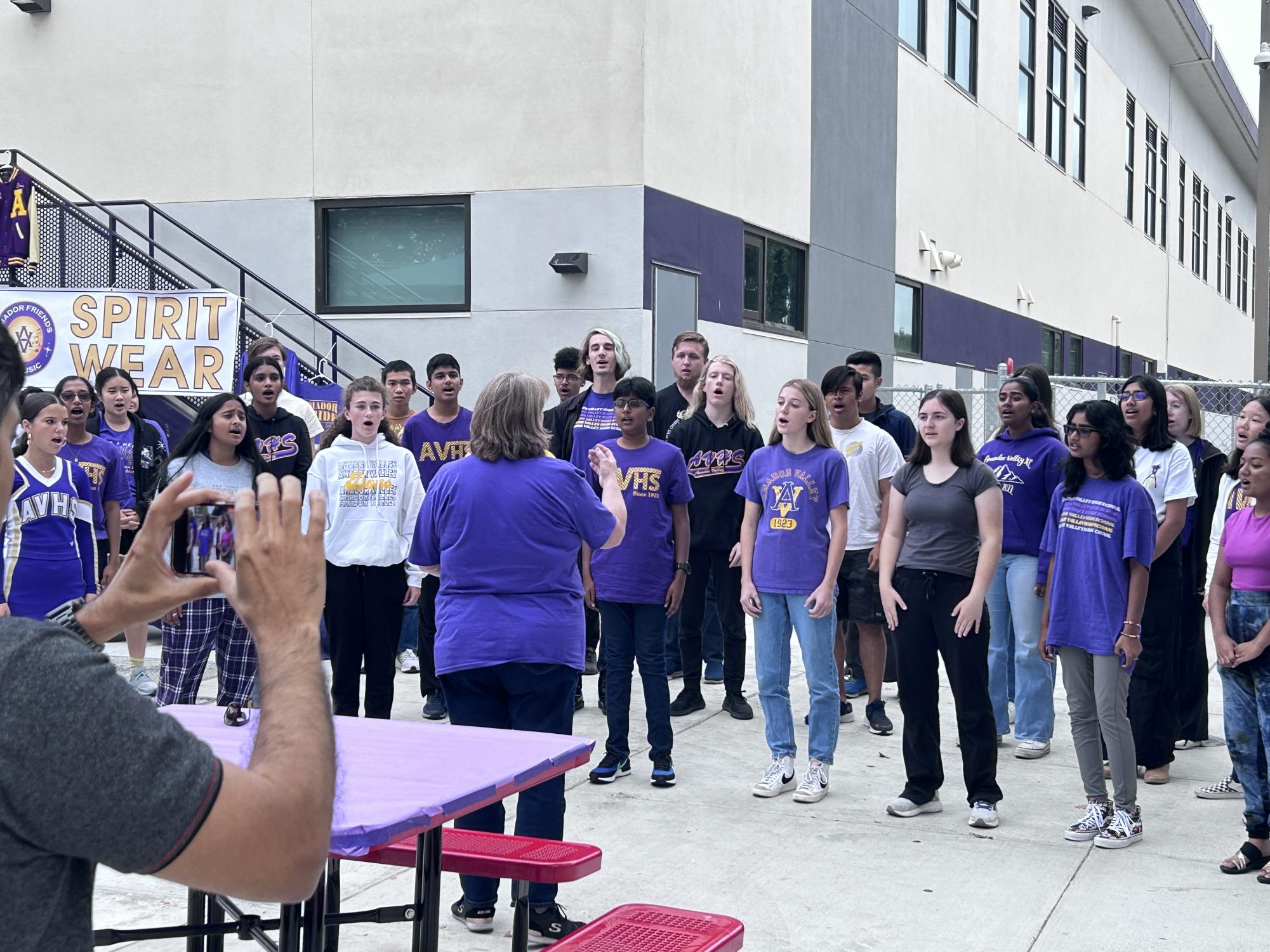 Through photos: Alums, students, and staff enjoy a pancake breakfast at Amador