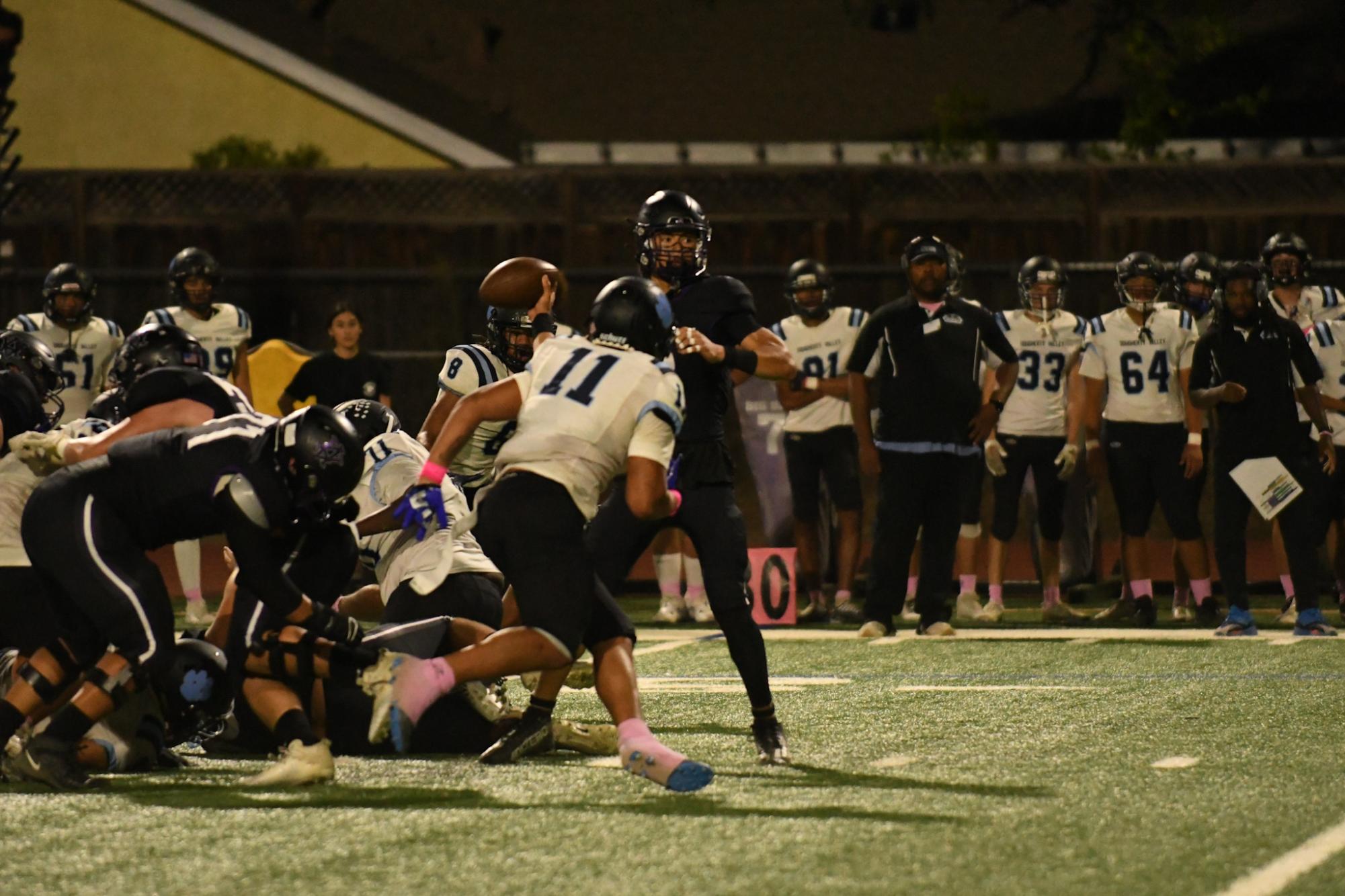 Pink out game: Dons take down Dougherty Valley 70-0 on senior night
