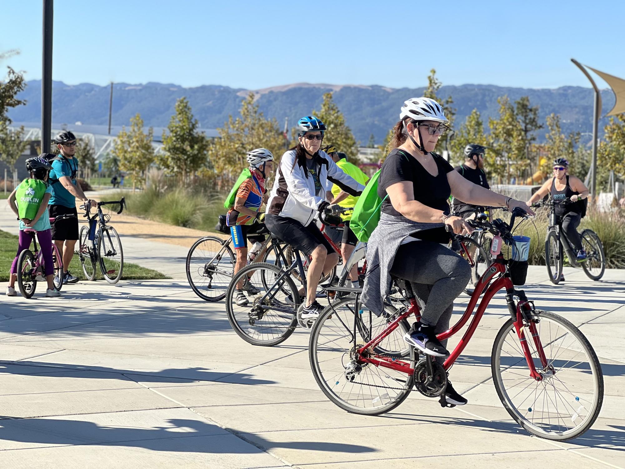 Unity on wheels: Dublin's Mayor and Police Chief lead community bike ride under morning sun
