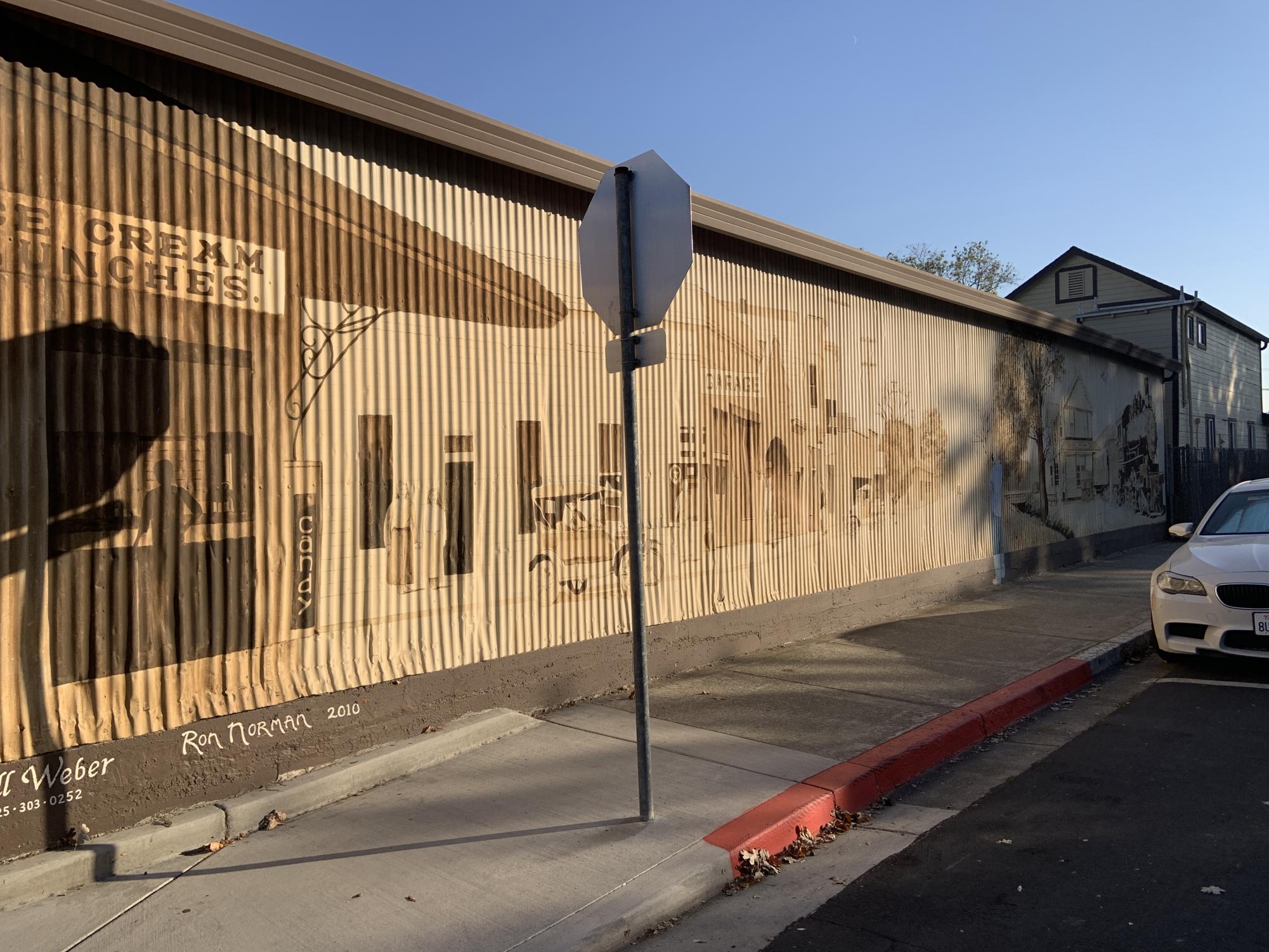 Downtown murals serve as a gateway to the past