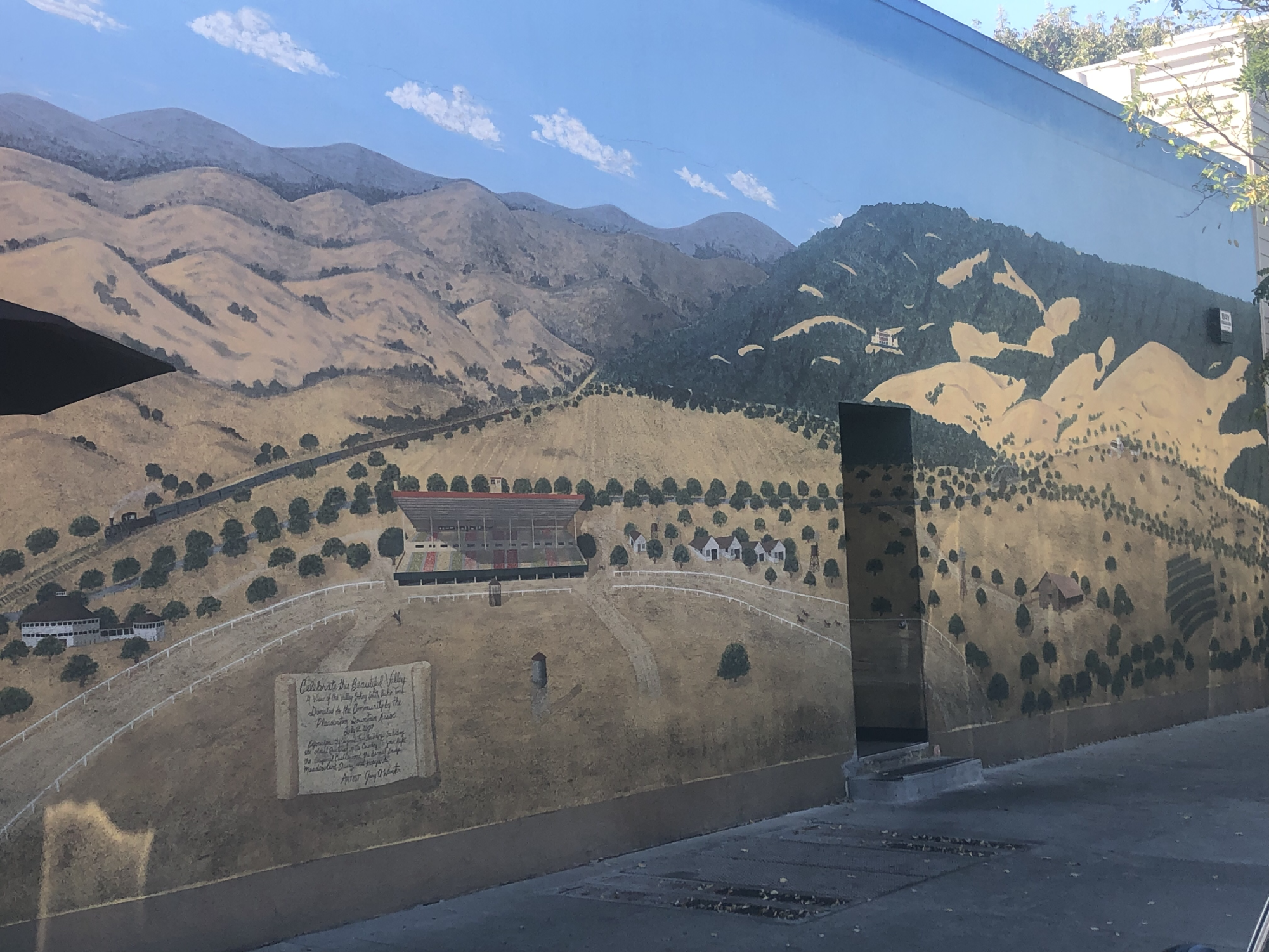 Downtown murals serve as a gateway to the past