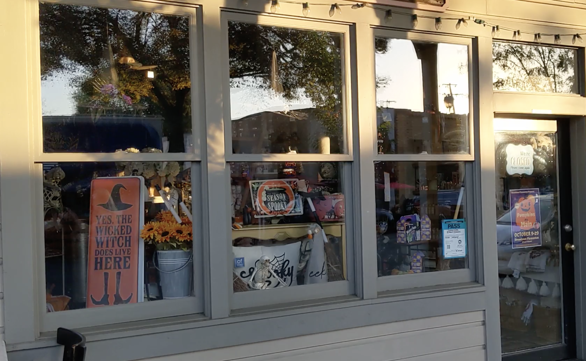 Spooky storefronts: Downtown businesses embrace Halloween spirit