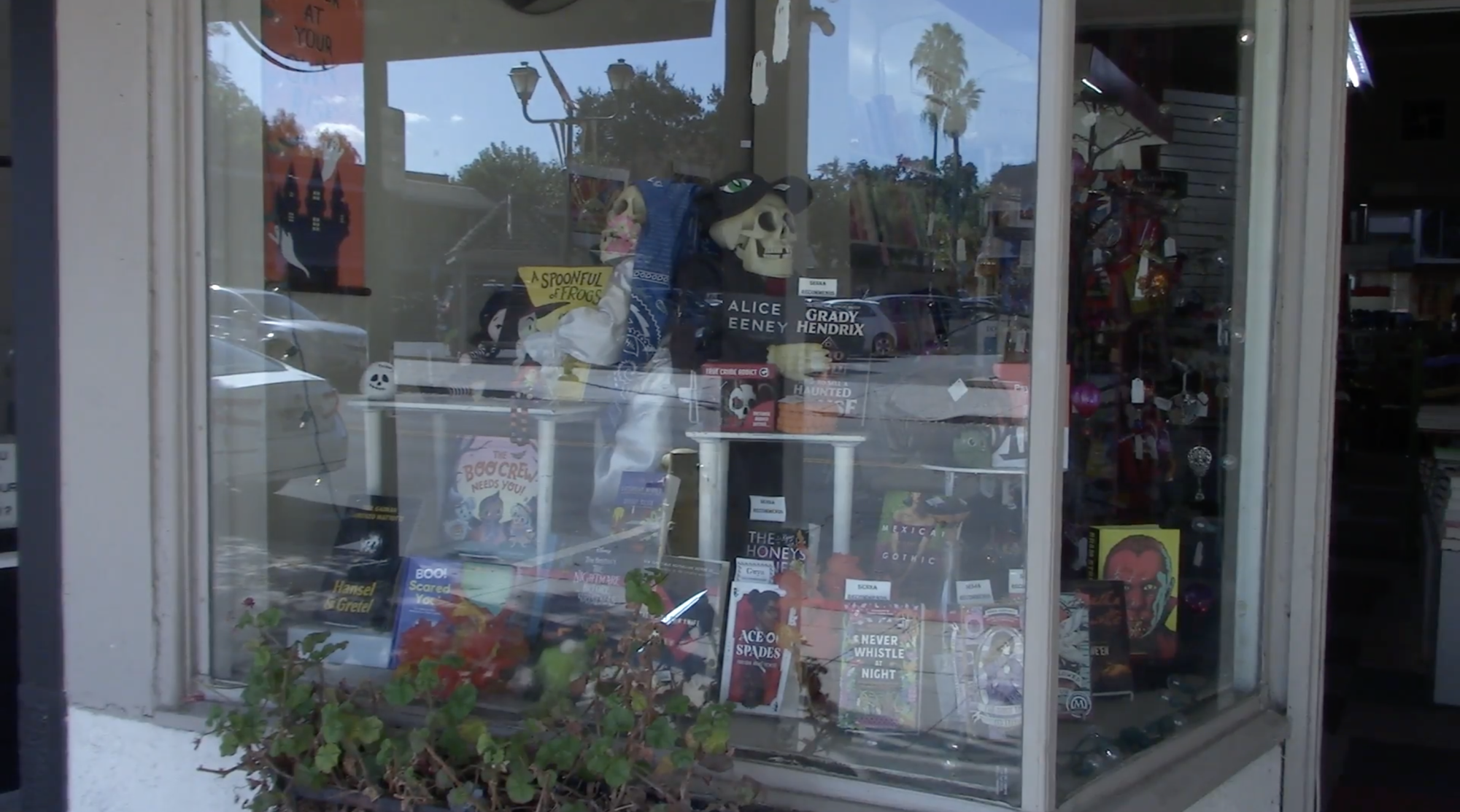Spooky storefronts: Downtown businesses embrace Halloween spirit