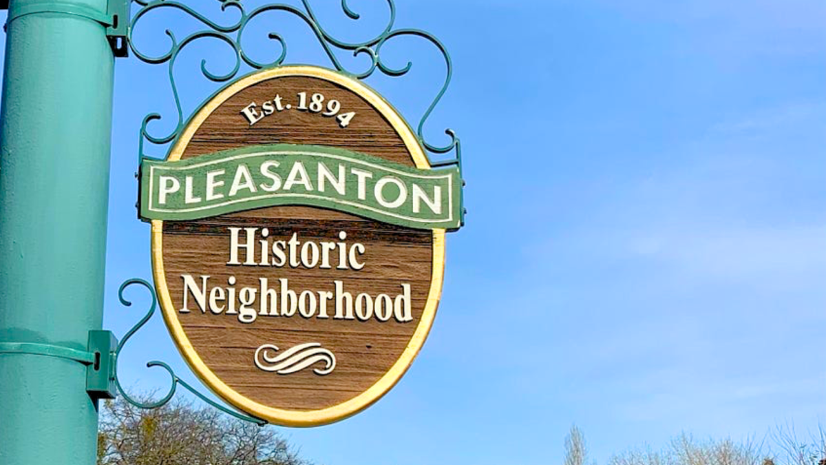 Pleasanton, a neighborhood steeped in history, has its roots dating back to the year 1894.