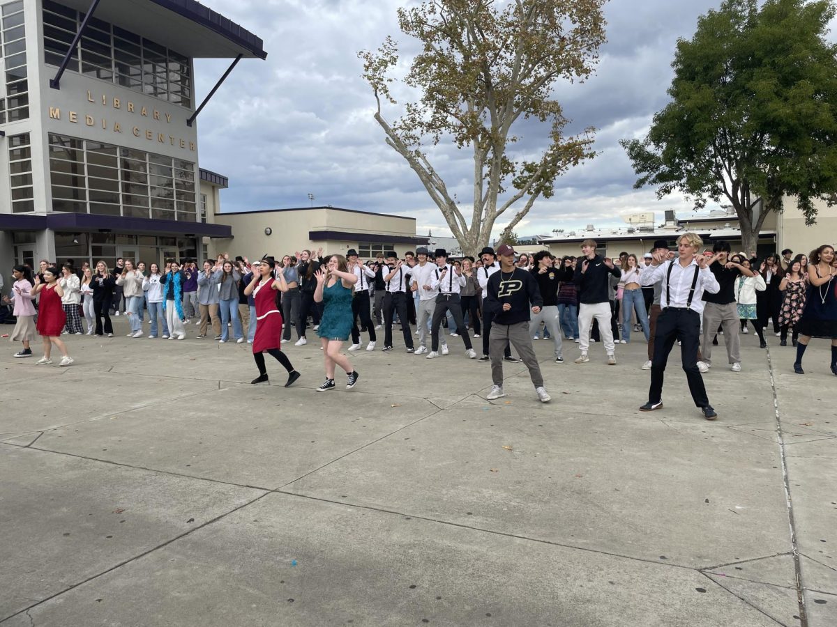 After weeks of preparation, the dancers pulled off a great performance for 1920s day.