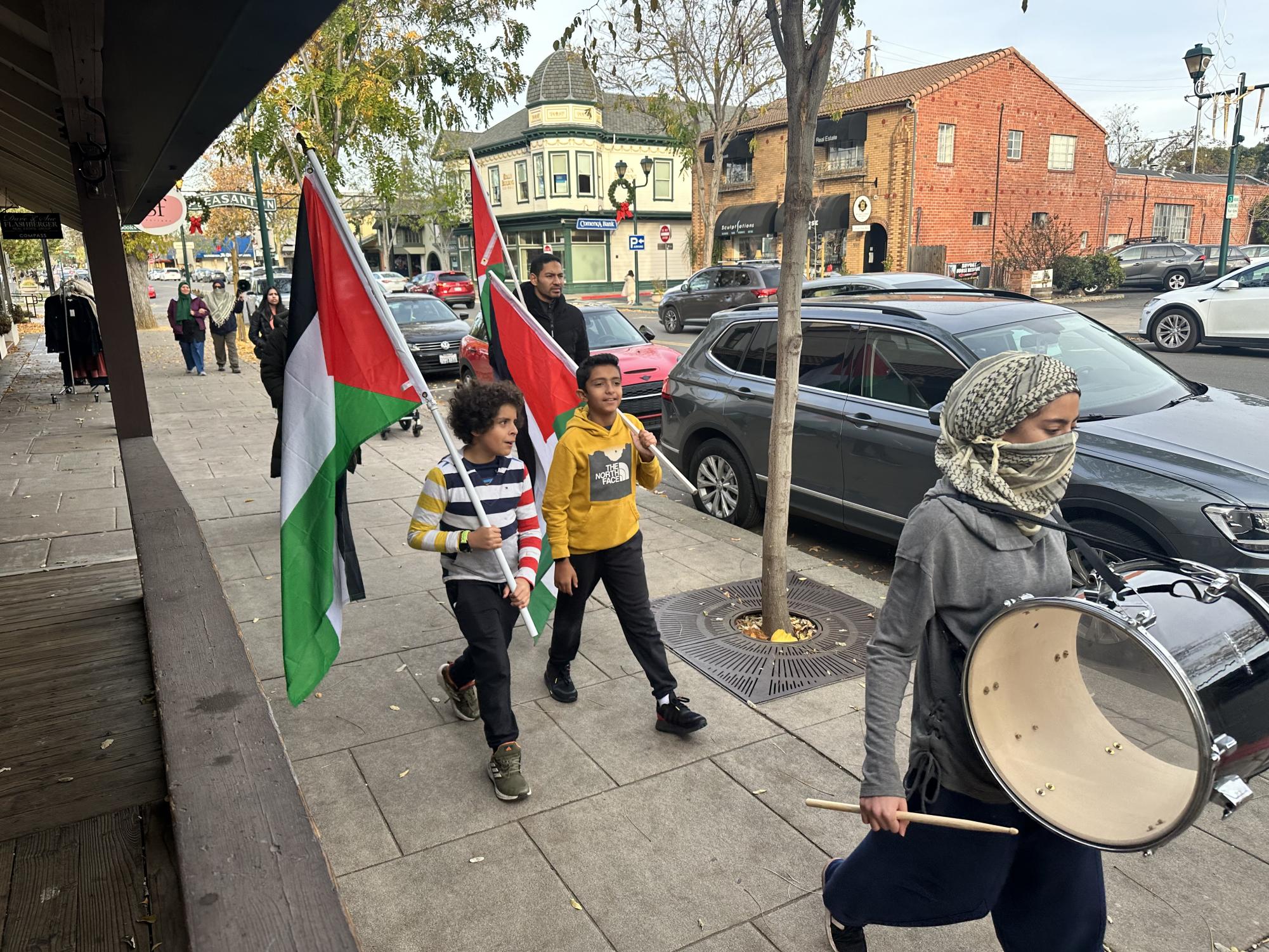 Pro-Palestinian+protests+surge+throughout+Bay+Area
