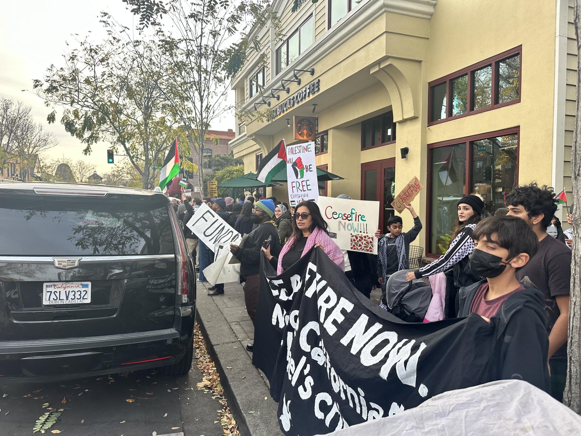 Pro-Palestinian+protests+surge+throughout+Bay+Area