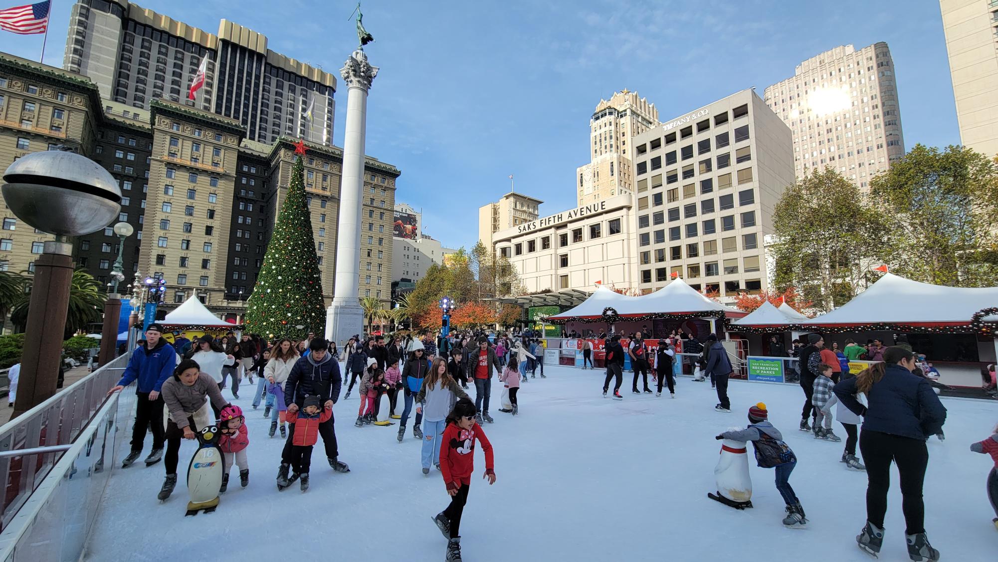 Top five festive ice rinks for this holiday season