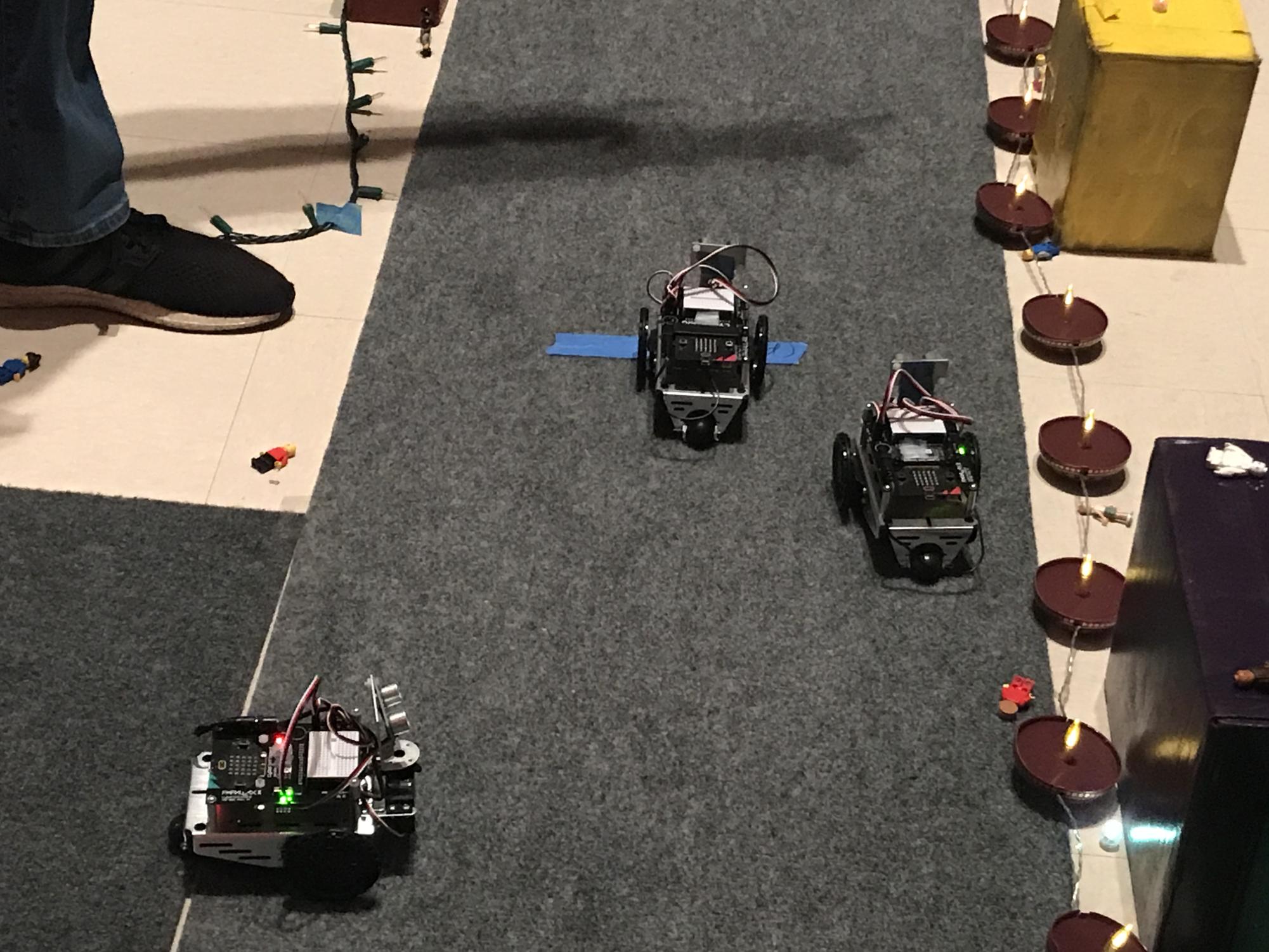 Amador's robot drone parade final closes off the semester