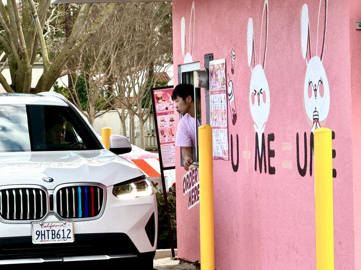 Umes new store consists of an extremely unique and accessible drive-thru for people to quickly get their drinks.