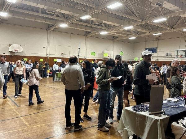 Many students and parents find the Elective Fairs insightful and use the opportunity to learn about Amador's many classes.