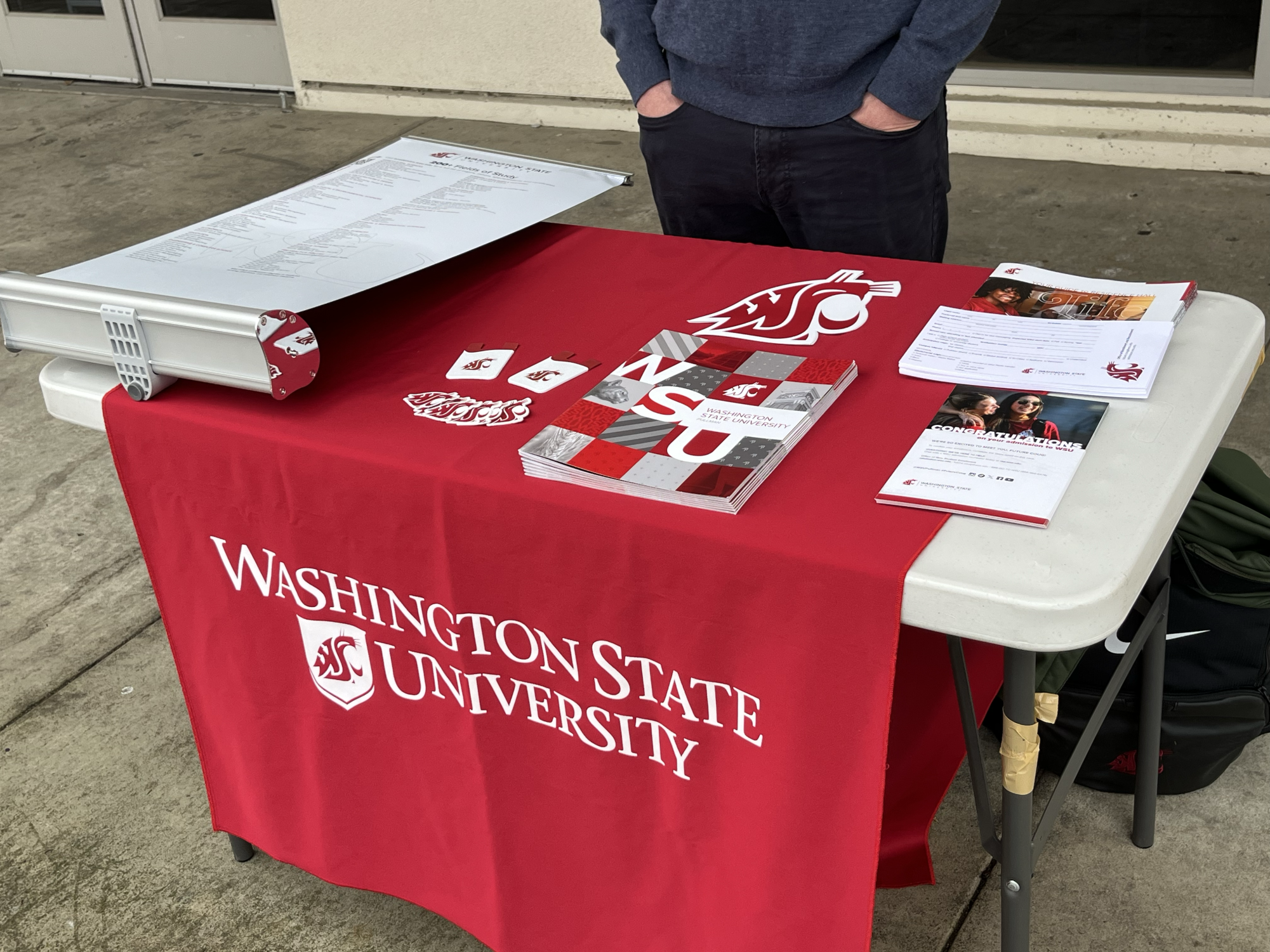 Washington State graces Amador campus in last college visit of the year