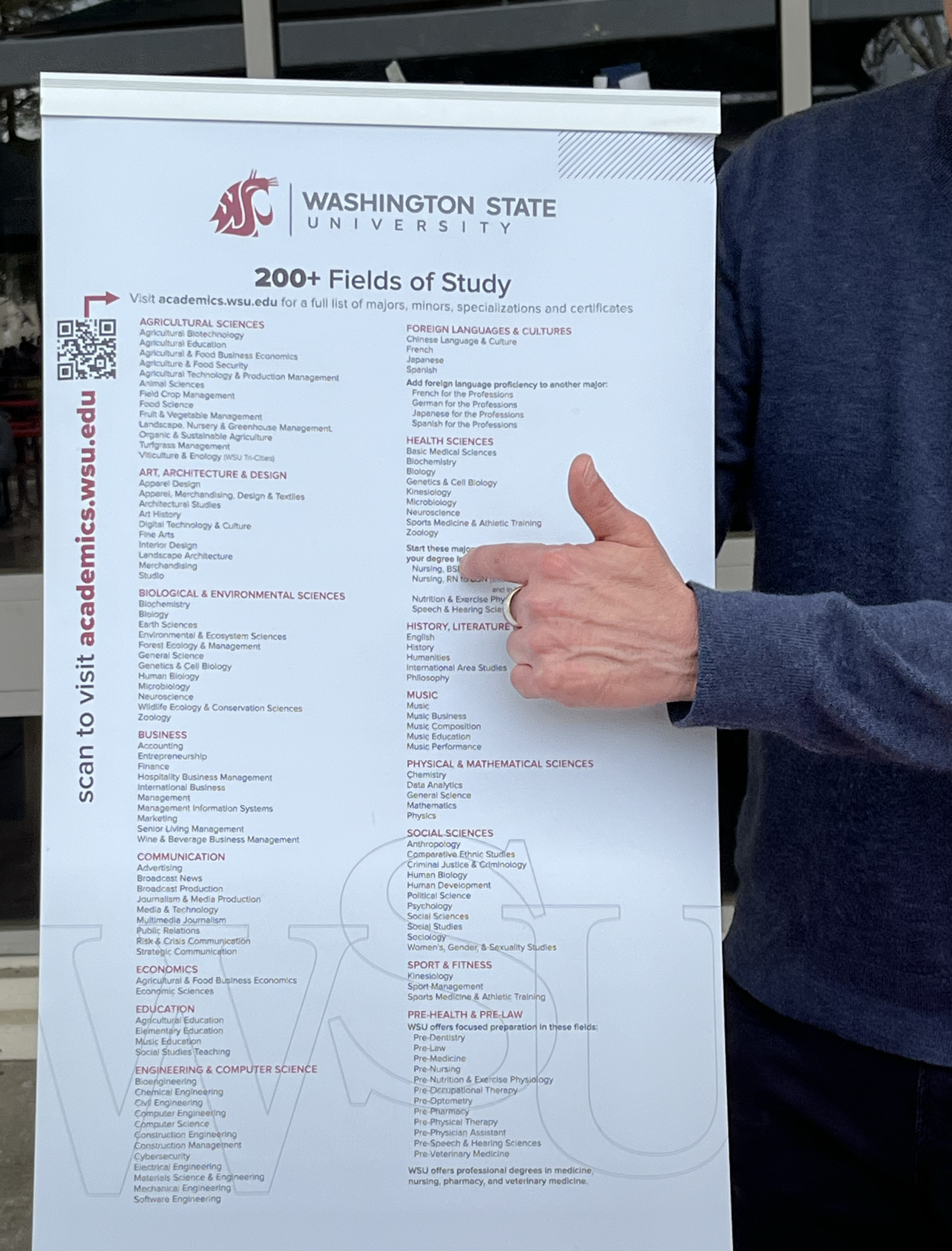 Washington State graces Amador campus in last college visit of the year