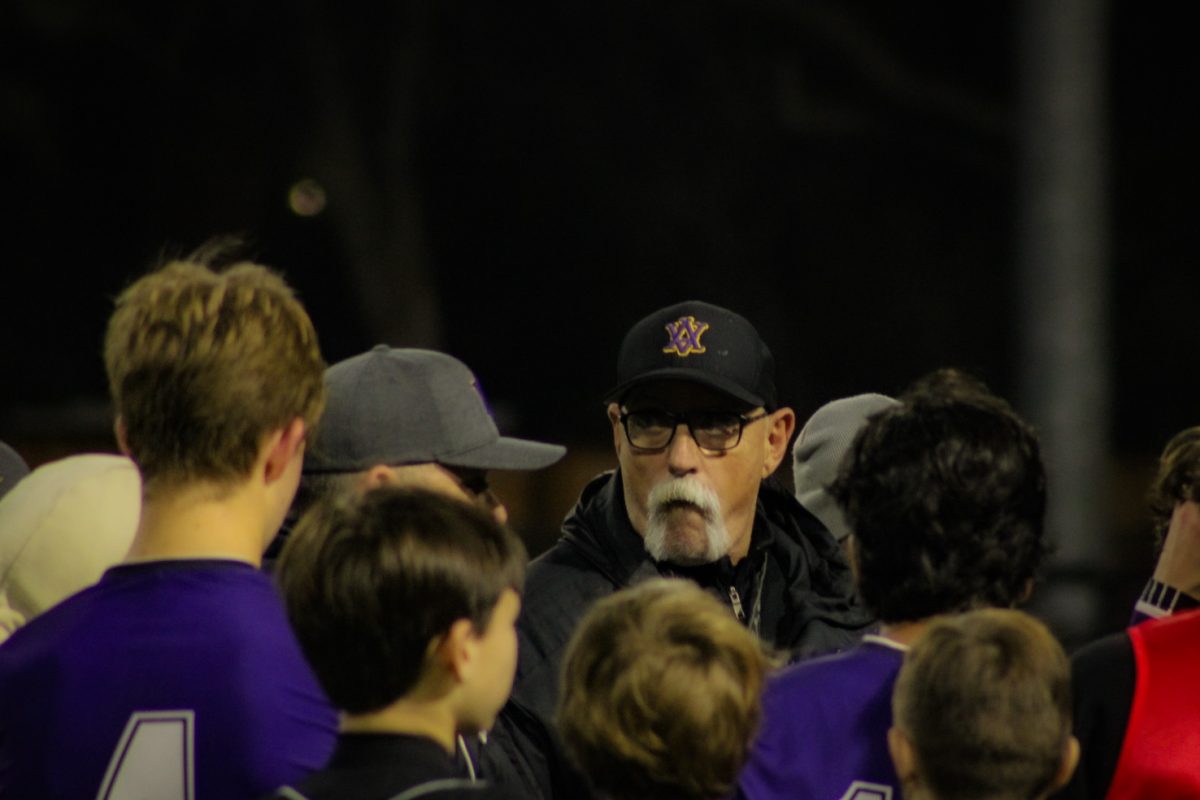 Coach Doug led his team to a successful second half, with two goals scored.