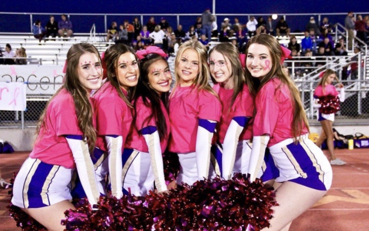 Cheerleaders on campus bring spirit to football games and ensure that Amador is ready to cheer on their team.