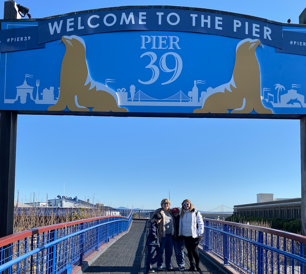 Pier 39 in San Francisco is a famous place to go for tourisms and local families.