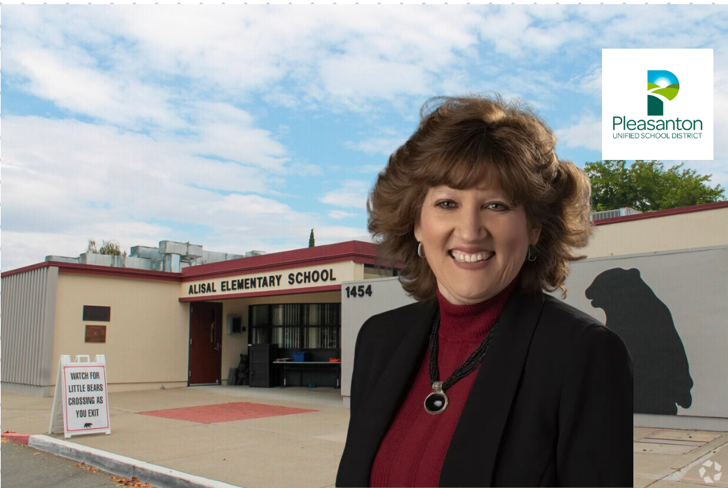Former Alisal Elementary School teacher Mary Jo Carreon becomes Board President for the Pleasanton School District.