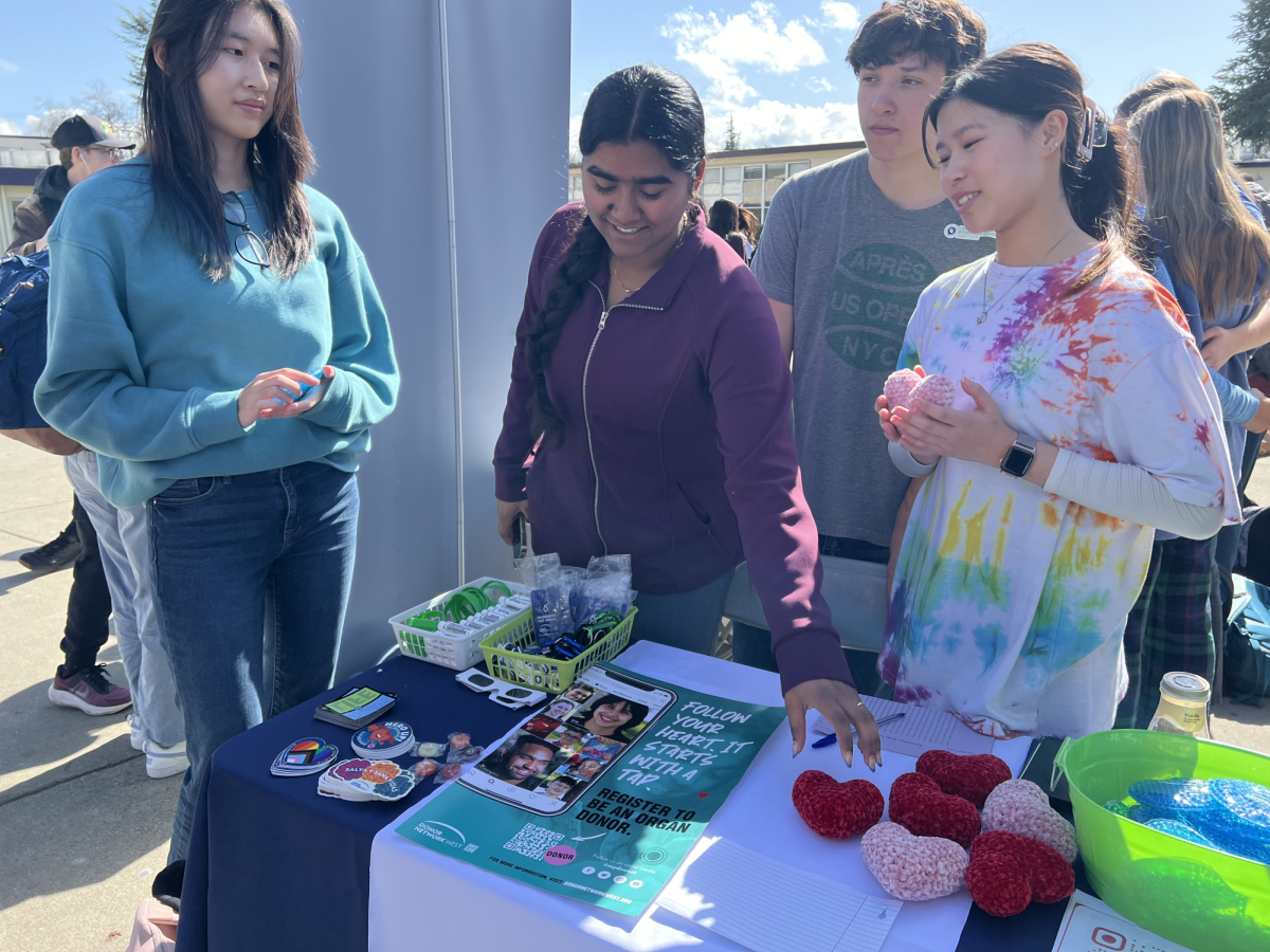 Crochet and Knitting Club offers students a unique opportunity to learn how to do something not popular among teens today.