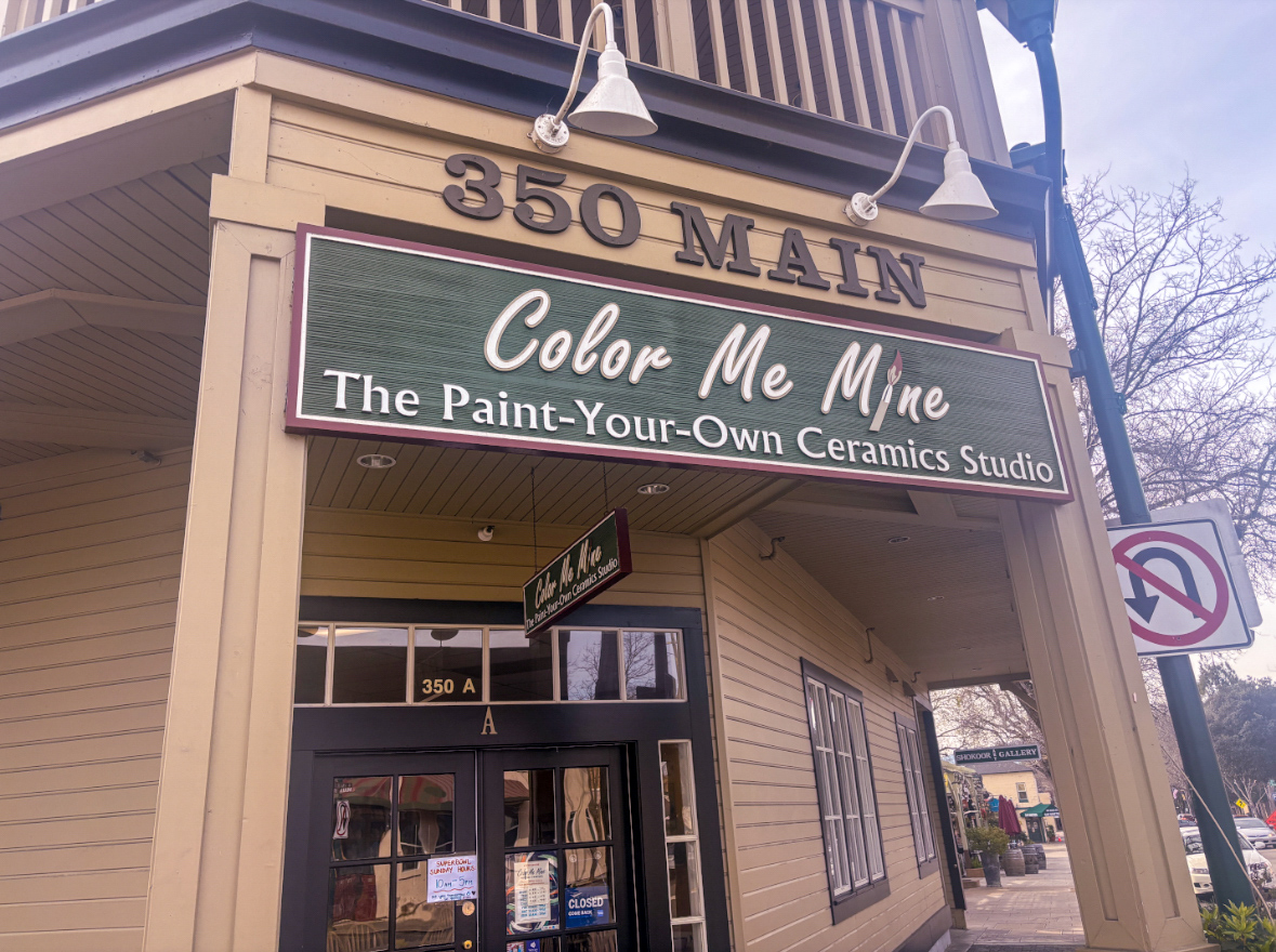 With paint-it-yourself ceramic pieces, Color Me Mine is the perfect option for a creative and interactive day.