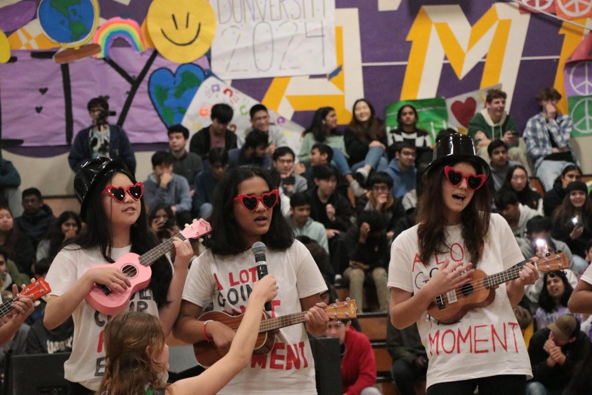 Ukelele Club strums a fabulous performance, complete with matching outfits. 