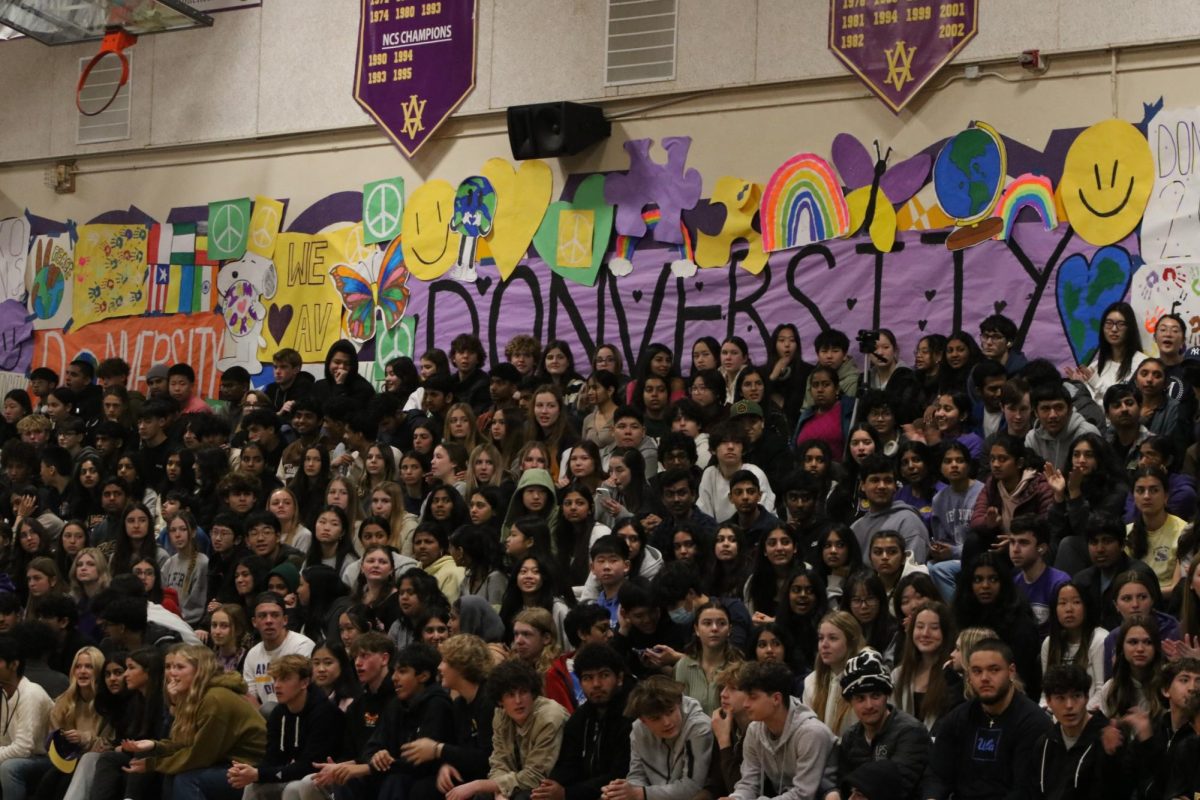 The gym was packed with students for the Donversity Rally.