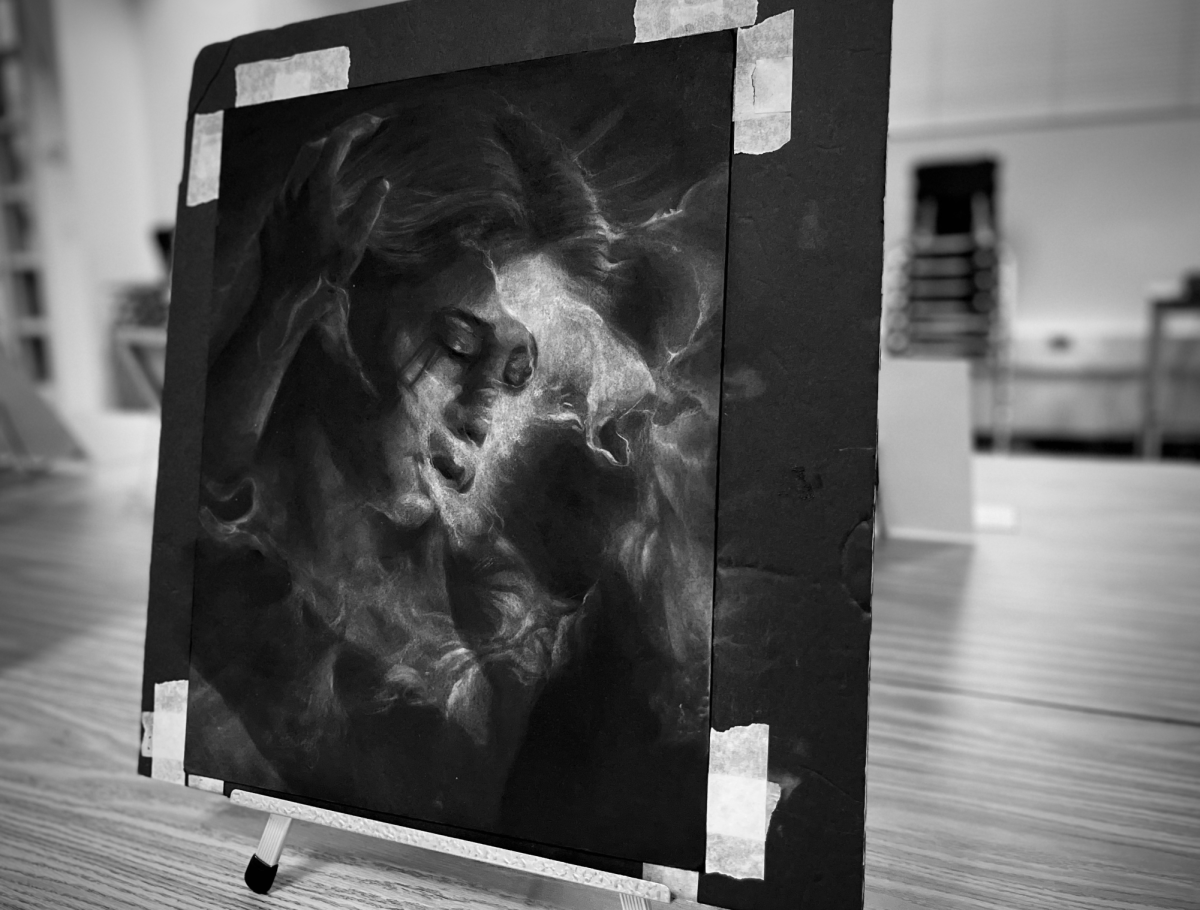 An unnamed artwork by Eileen Kim ('25).