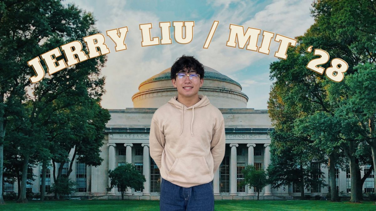 Jerry Liu ('24) achieves his dreams by getting into MIT.