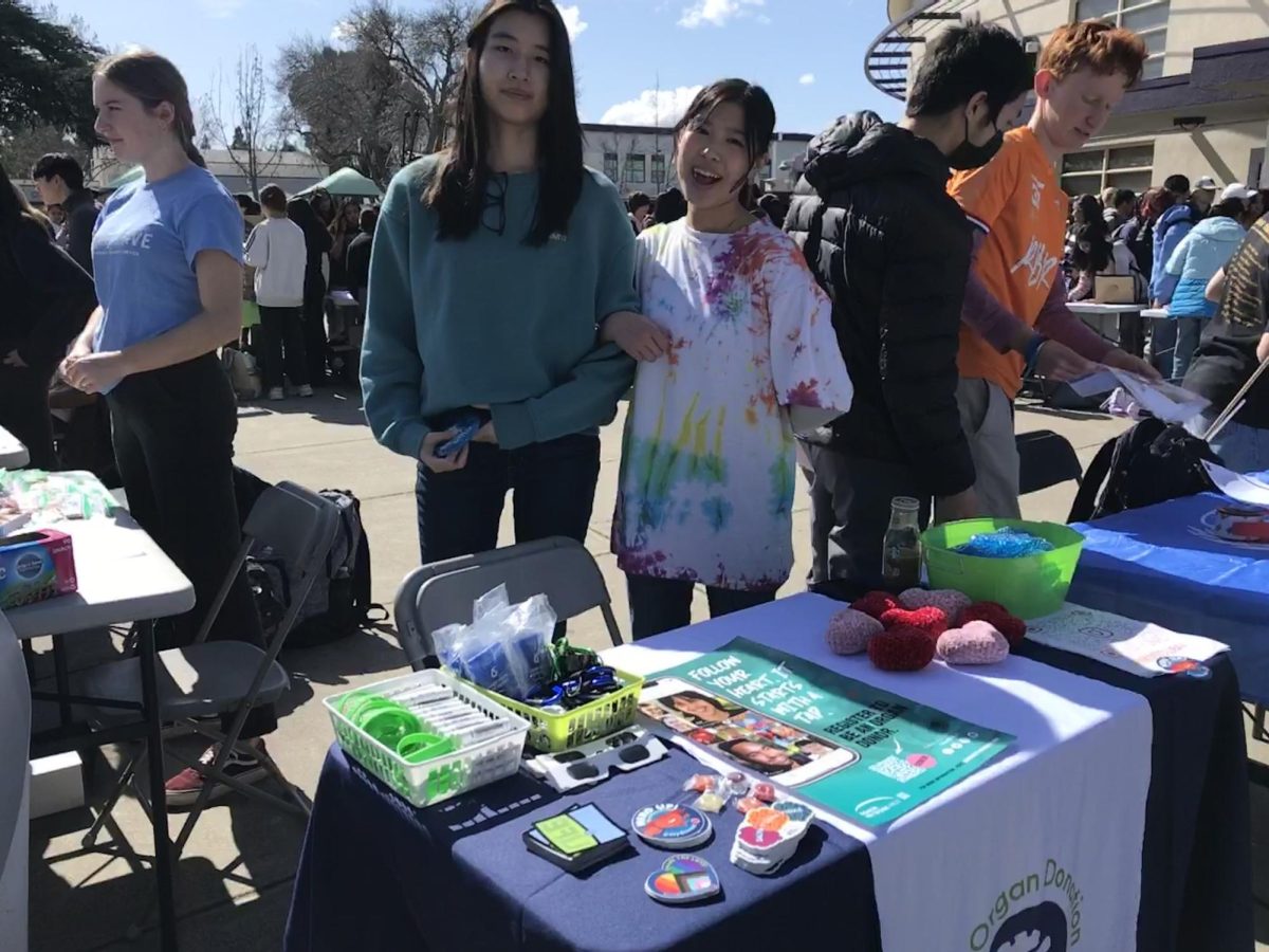 The PinkDot booth was a favorite of many students, with lots of goodies and fun things to take home. 