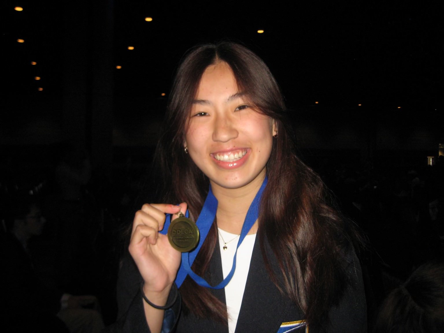 Kacie Hu ('24) does it all