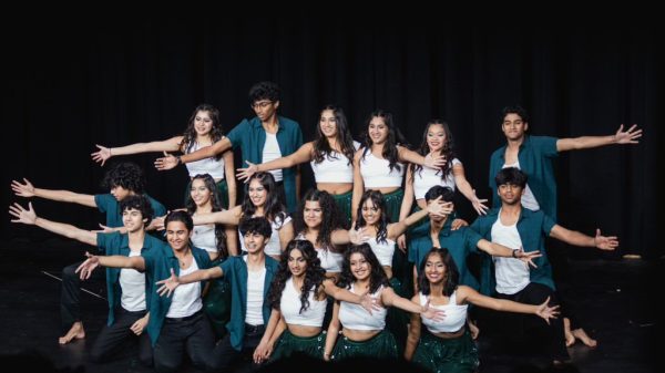 Amador Valley Bollywood Club dazzles on the stage at their first showcase of the year.  