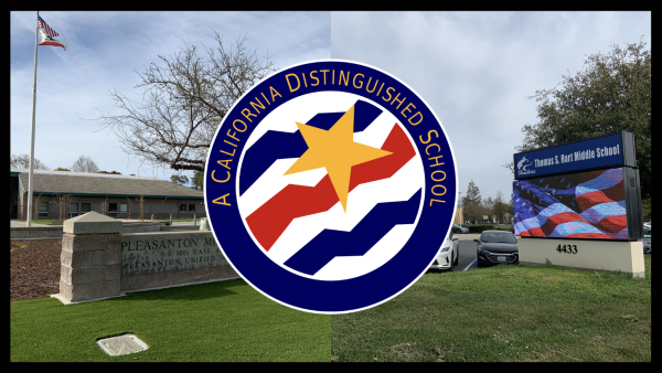 Pleasanton Middle School and Thomas S. Hart Middle School become a 2024 California Distinguished School.
